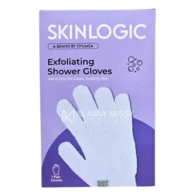 OYUMEA Bath and Body Exfoliating Body Gloves 1 Pair Purple