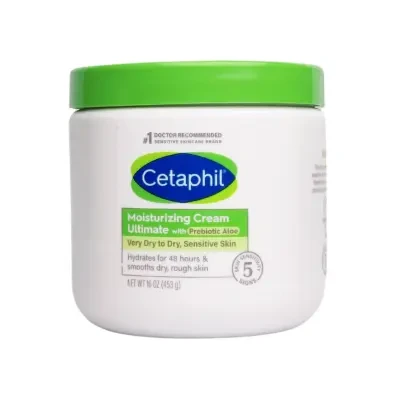 Cetaphil Moisturizing Cream Ultimate With Prebiotic Aloe 453g