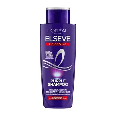 L'Oreal Elvive Colour Vive Anti Brassiness Purple Shampoo 200ml