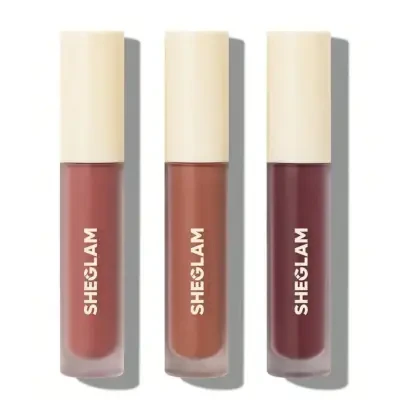 SHEGLAM Matte Allure Mini Liquid Lipstick Set - Feel Real 2.3ml