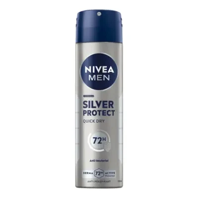 Nivea Men Silver Protect Quick Dry Anti Perspirant Spray 150ml