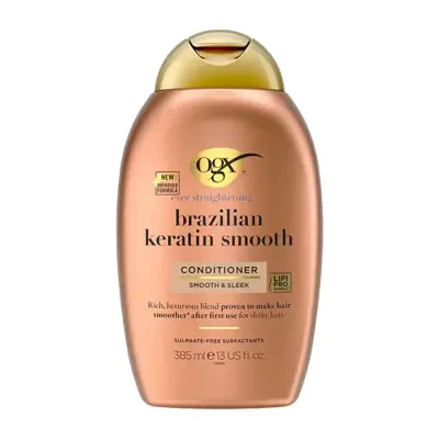 OGX Ever Straightening + Brazilian Keratin Smooth Hair Conditioner 385ml