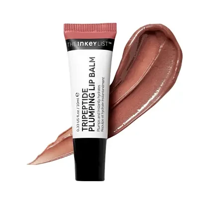The Inkey List Tripeptide Plumping Mocha Brown Lip Balm 10ml