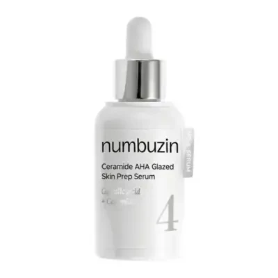 Numbuzin No.4 Ceramide AHA Glazed Skin Prep Serum 30ml