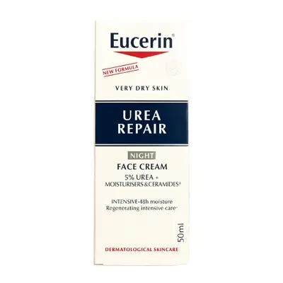 Eucerin UreaRepair Night Face Cream for Very Dry Skin 50ml
