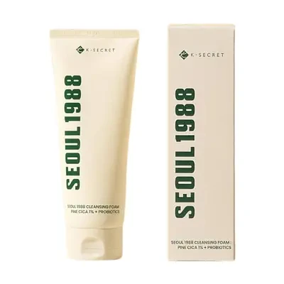 K-SECRET SEOUL 1988 Cleansing Foam Pine Cica 1% + Probiotics 150ml