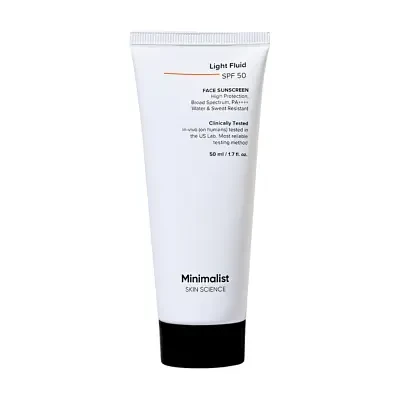 Minimalist Light Fluid SPF 50 PA++++ Sunscreen 50ml