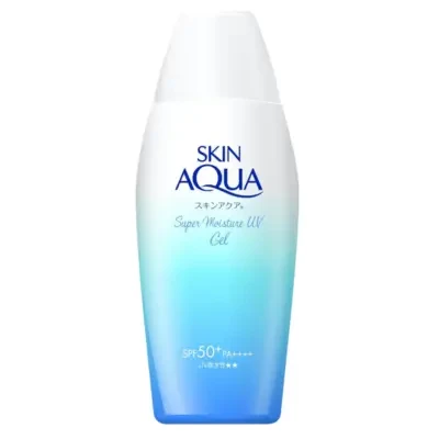Rohto Mentholatum New Skin Aqua UV Super Moisture Gel SPF 50+ PA++++ 110g NEW