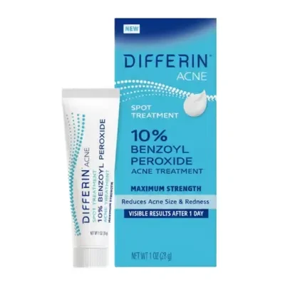 Differin Acne Spot Treatment with 10% Benzoyl Peroxide 28g