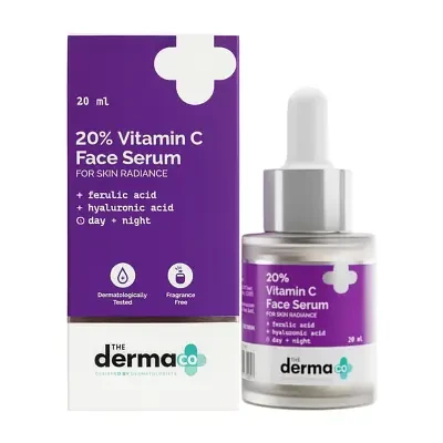 The Derma co 20% Vitamin C Face Serum for Skin Radiance 20 ml