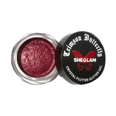 SHEGLAM Crimson Butterfly Crystal Flutter Glitter Gel-Cocoon 5g