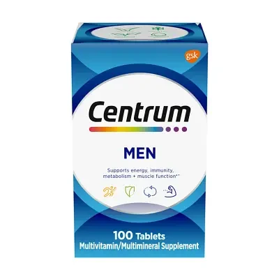 Centrum Men Multivitamins Supplement 100tbs