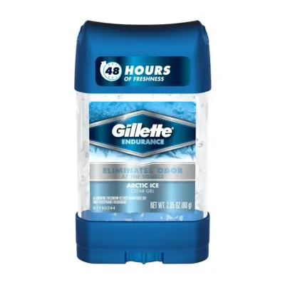 llGillette Endurance Eliminates Odor Arctic Ice Clear Gel 107g
