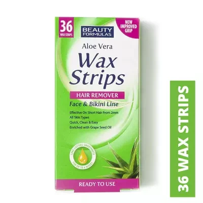 Beauty Formulas Cold Wax Strips 36 wax strips
