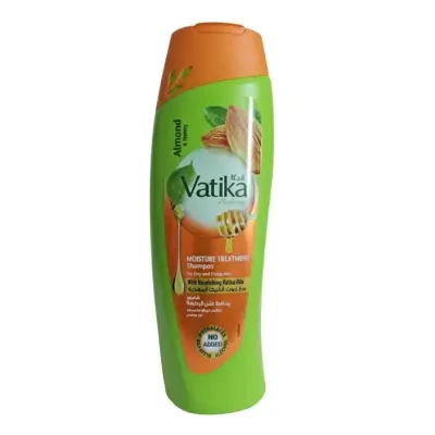 Dabur Vatika Naturals Almond & Honey Moisture Treatment Shampoo 400ml