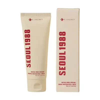 K-SECRET SEOUL 1988 Cream Snail Mucin 93% + Rice 100ml