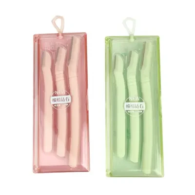 Lmltop Eyebrow And Facial Razor (Pack of 3 Pcs)