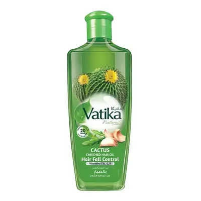 Vatika Naturals Cactus Enriched Hair Oil Hair Fall Control 300ml
