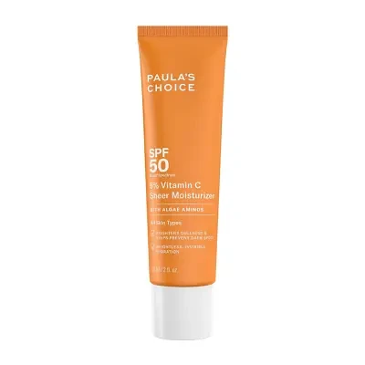 Paula's Choice 5% Vitamin C Sheer Moisturizer SPF 50 With Algae Aminos 60ml