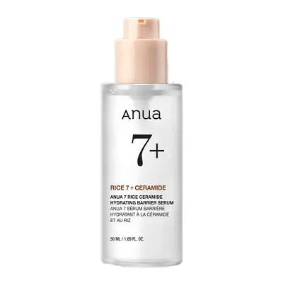 Anua Rice 7+ Ceramide Hydrating Barrier Serum 50ml