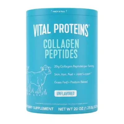 Vital Proteins Collagen Peptides Unflavored Dietary Supplement 567g