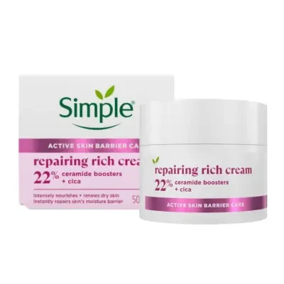 Simple Repairing Rich Cream with 22% Ceramide Booster + Cica 50ml