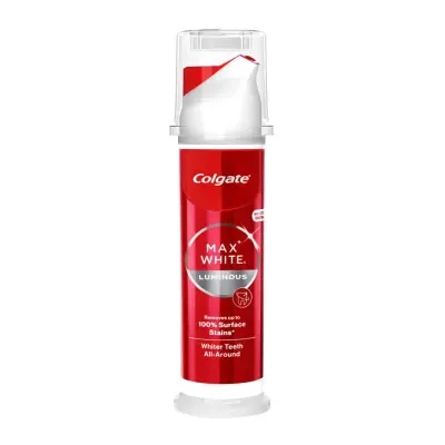 Colgate Max White Luminous Toothpaste 100ml Pump
