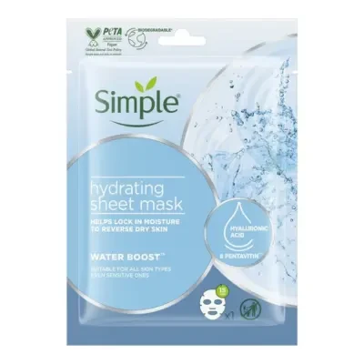 Simple Water Boost Hydrating Sheet Mask