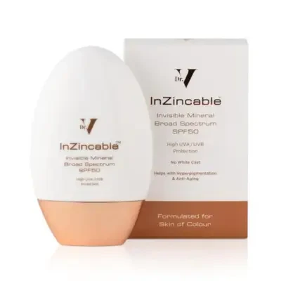 Dr.V InZincable Invisible Mineral Broad Spectrum SPF50 50ml