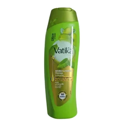 Dabur Vatika Naturals Nourish & Protect Shampoo with Olive & Henna Extracts 400ml