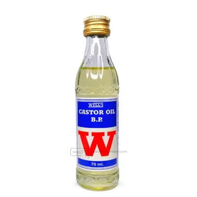 Well's Castor Oil 70ml 100% Original
