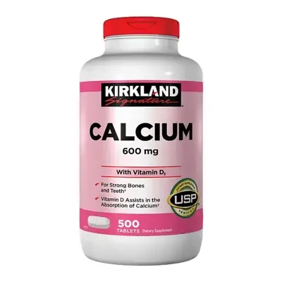 Kirkland Signature Calcium 600mg with Vitamin D3 500tbs