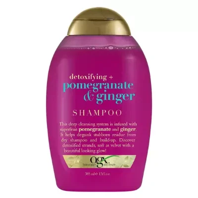OGX Detoxifying + Pomegranate & Ginger Shampoo 385ml