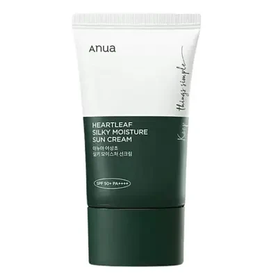 Anua Heartleaf Silky Moisture Sun Cream 50ml