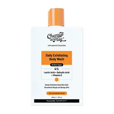 Chemist At Play Daily Exfoliating Body Wash with Lactic Acid 236ml