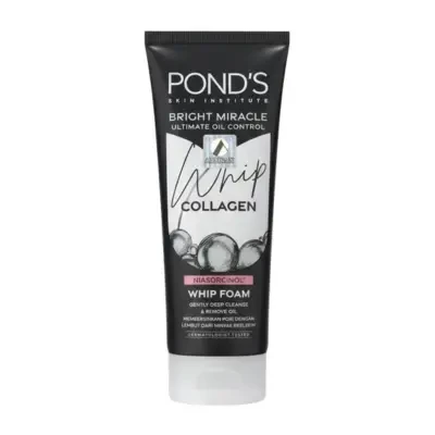 Pond’s Bright Miracle Ultimate Oil Control Collagen Whip Foam Cleanser 100g