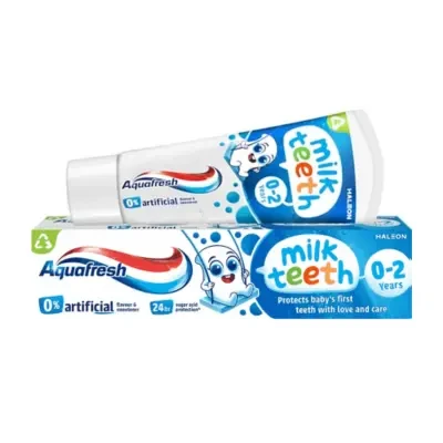 Aquafresh Milk Teeth 0-2 Years Baby Toothpaste 50ml