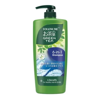 Follow Me Green Tea 6 in 1 Shampoo 650ml