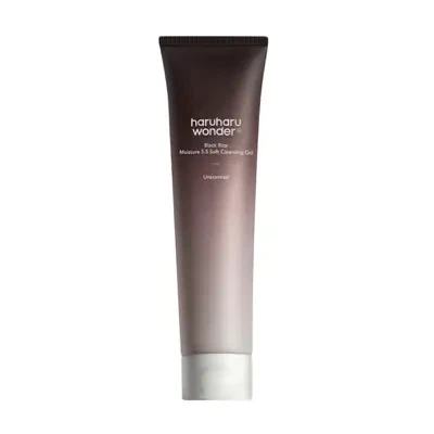 Haruharu Wonder Black Rice Moisture 5.5 Soft Cleansing Gel 3.4 fl.oz.100ml Unscented