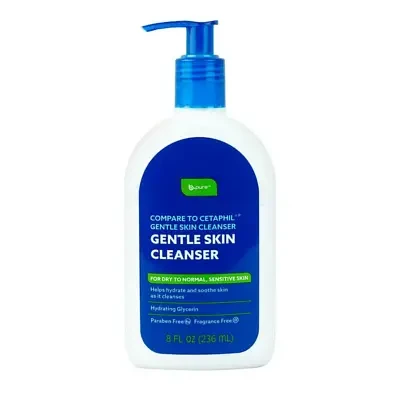 B.Pure Compare To Cetaphil Gentle Skin Cleanser For Dry To Normal, Sensitive Skin 236ml