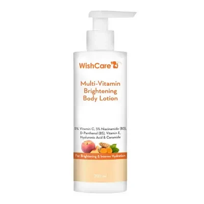 WishCare Multi-Vitamin Brightening Body Lotion with 5% Vitamin C & 5% Niacinamide 200ml