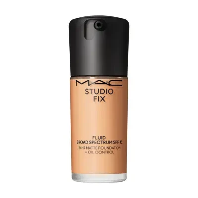 MAC Studio Fix Fluid SPF15 24HR Matte Foundation + Oil Control 30ml - NC35
