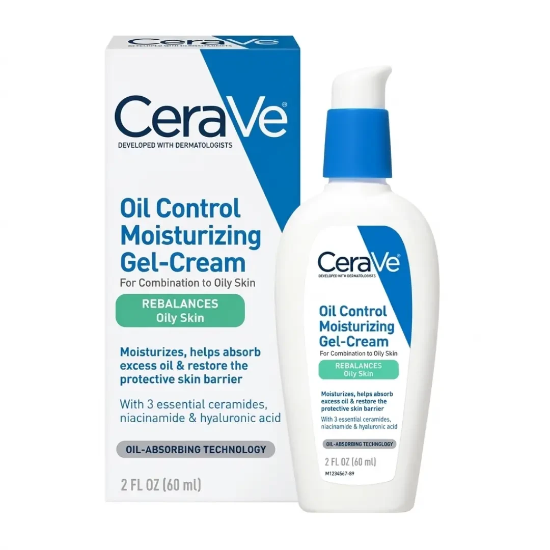 CeraVe Oil Control Moisturizing Gel Cream for Combination to Oily Skin 60ml
