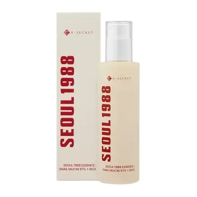 K-SECRET SEOUL 1988 Essence Snail Mucin 97% + Rice 100ml