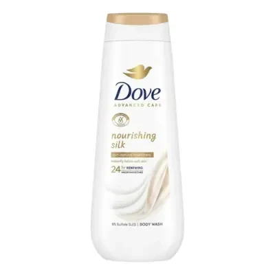 Dove Advanced Care Nourishing Silk Body Wash 600ml