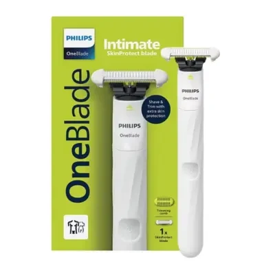 Philips Model - QP1924/20 OneBlade Intimate Razor with Skin Protect Blade