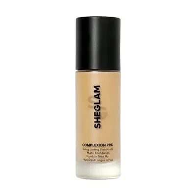 SHEGLAM Complexion Pro Long Lasting Breathable Matte Foundation-Almond 30ml