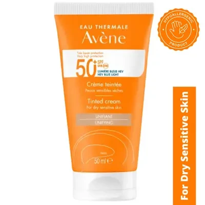 Avène Eau Thermale SPF 50+ Tinted Cream For Dry Sensitive Skin 50ml