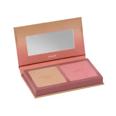 Benefit Hoola Secret Oasis Mini Light Matte Bronzer & Mini Neutral-Rose Blush