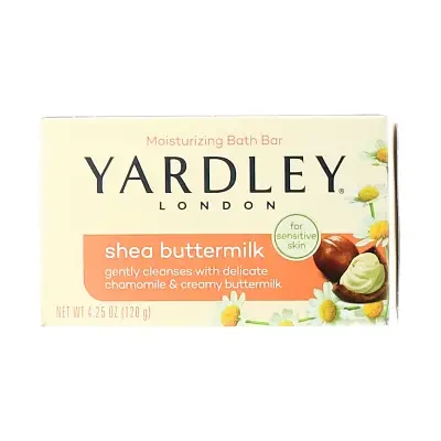 Yardley London Shea Buttermilk Moisturizing Bath Bar 120g